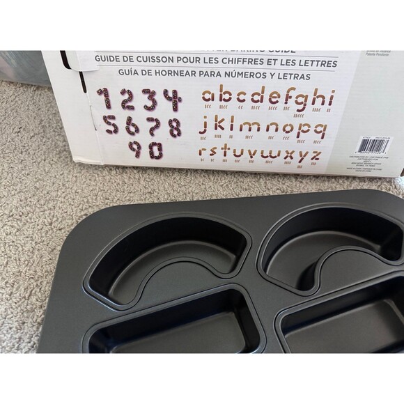 Celebrate It Number and Letter Cake Pan - Picture 2 of 2